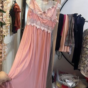 Beautiful Brand New Peach Cocktail Gown