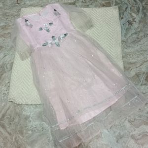 Net Frock For Girl