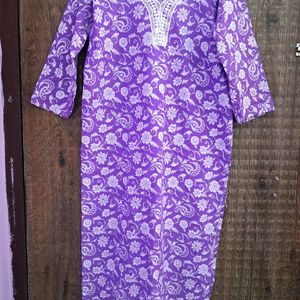 Chikenkari Kurti Combo