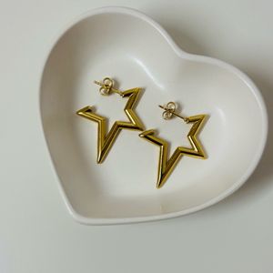 Star Hoops Anti Tarnish