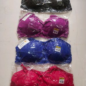 Six Patti Bra Random Color 1 Pice