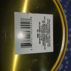 Imported Tin Round Container New