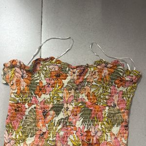 Beachy Floral Top