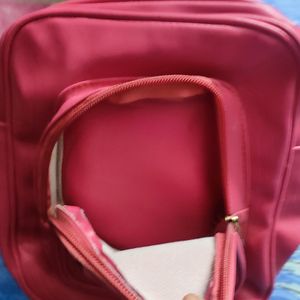 Cute Pink Kids Backpack, With 2 Compartments