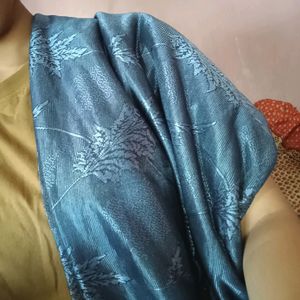 Silver Colour Saree