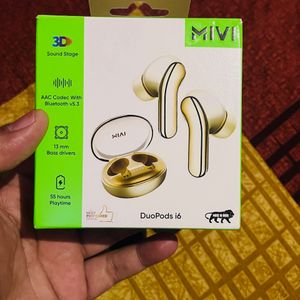 MIVI DUOPODS i6 Earbuds Brand New Seal Pack