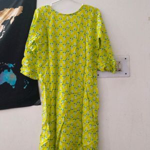 Yellow Kurti