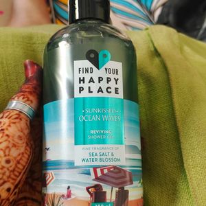 M FIND YOUR HAPPY PLACE SHOWER GEL