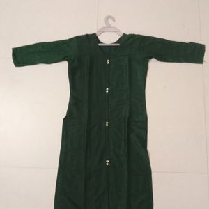 Dark Green Kurti