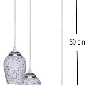 New Pendant Ceiling Lamp Hanging Pc Of 3