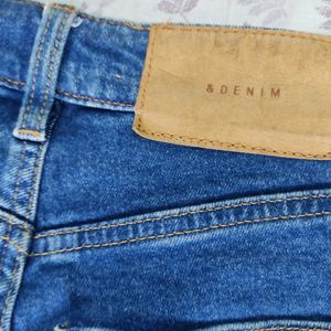 High waisted Denim Pant