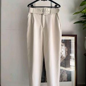 ZARA BELTED PANTS