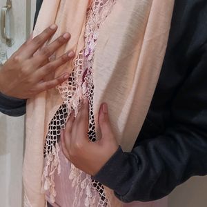 Peach Scarf