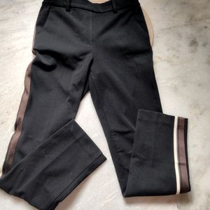 H&M Side Pattern Straight Trouser