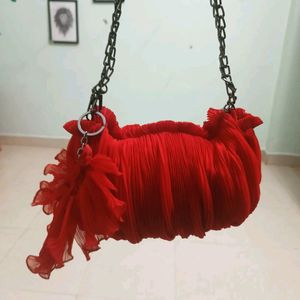 Stylish Red Sling Bag