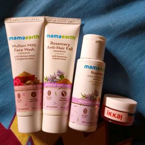 Facewash,Shampoo & Oil +1 Freebie