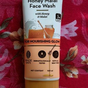 Mama Earth Honey & Malai Face Wash