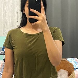 OLIVE Boxy Tee!!