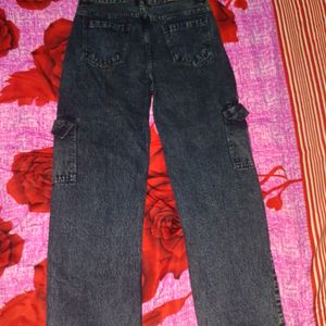 Denim Cargo Pant