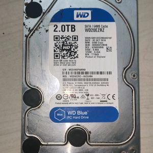 2 TB Wd Blue Pc Hard Disk & Drive