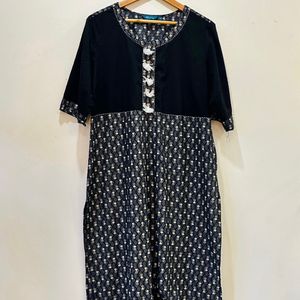 Black kurti top