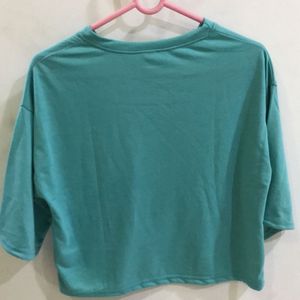 Comrad Cat Turquoise Blue T-shirt