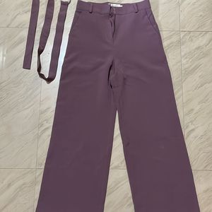 Highwaist Trousers With Belt