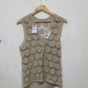 Trendy New Tan Top For Women