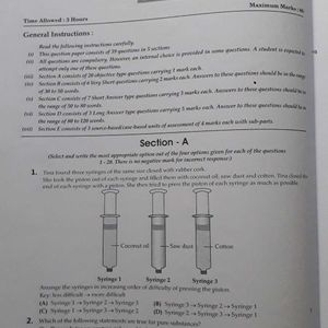 Oswaal Class 9 Sample Paper Science