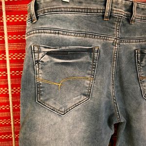 TQS Men's Grey Denim