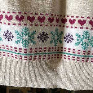 Peacocks Beige Round Neck Cotton Sweater