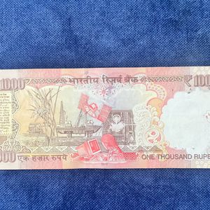 Sale . 1000rs Signed By D Subbarao