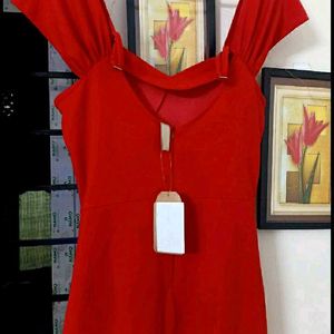 Women's Red Skirt dress