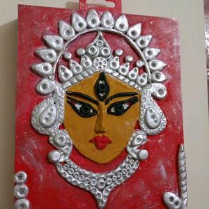 Maa Durga Lippan Art 🎨