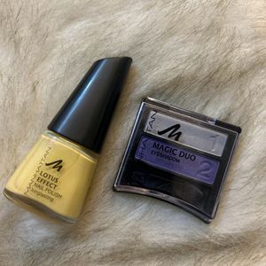 Set Of Manhattan Magic Duo Eye Shadow& Nail Paint