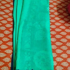 Green Saree