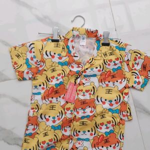 Shirt with Short Pant Set