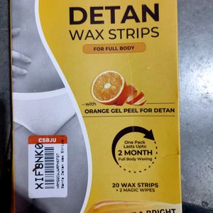 Sanfe Detan Wax Strips