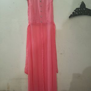 Slit Kurti Georgette Material Like New Condition