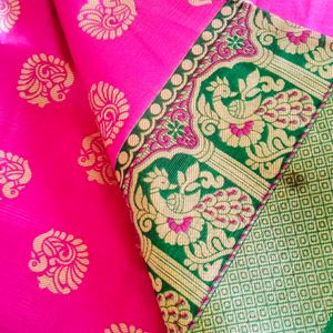 Peacock Printed Saree