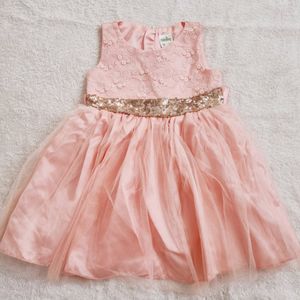 Party Pink Frock 2-3 Year