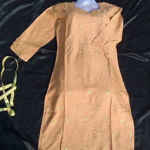 Cotton Nude Kurti