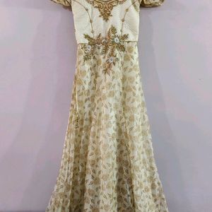 Gharara Dress With Free Cream Colour Gown