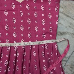 kurti with frills