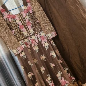 Brown New Design Gown