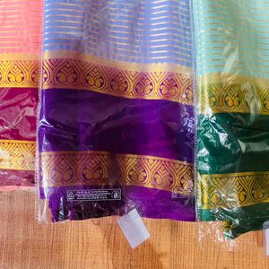 Semi Mysore Silk Saree