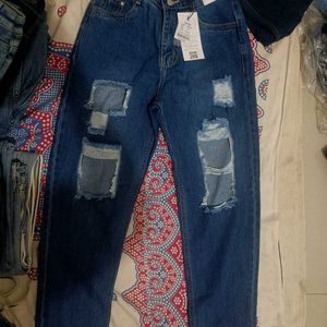 🔥 New Brand Mom Jeans Rugged style