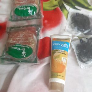 Combo Headset Loofah And Peel