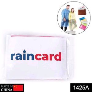 Disposable Raincoat Pink,Blue, Yellow, White