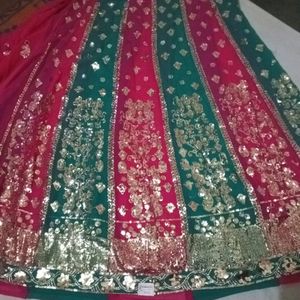 Unstitched Lehenga Choli And Duptta